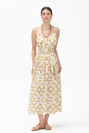 PLEATED SKIRT 7481.710 CRESS GREEN