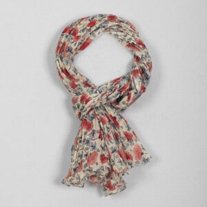 FLEUR NAIVES PAREO 1500.001 POMPAIAN RED