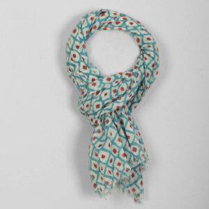 GEOMETRIC PAREO 35512 ALGIERS BLUE