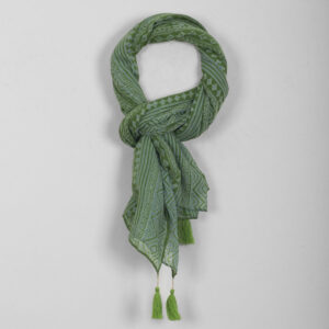 TRIBAL MOTIF PAREO 9500.175 GREEN