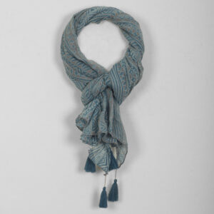 TRIBAL MOTIF PAREO 9500.178 BLUE