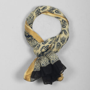 IRIS FLOWER PAREO 7500.104 BLUE