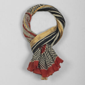 STRIPES BORDER PAREO 7500.111 RUST