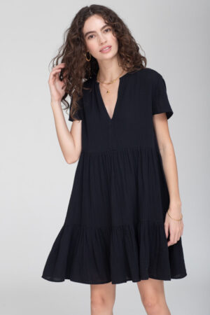 DAHLIA DRESS 1281.88 BLACK