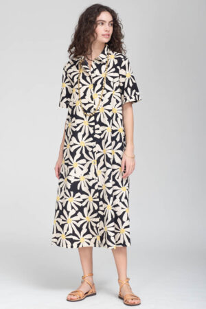 INES DRESS 12991.003 BLACK