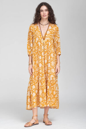 ODETTE DRESS 4298.98 YELLOW