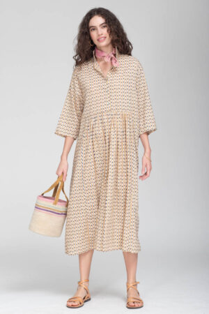 CAROL DRESS 1237.206 SEMOLINA
