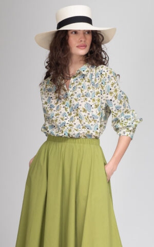 FLORENCE SHIRT 1103.001 MINERAL BLUE