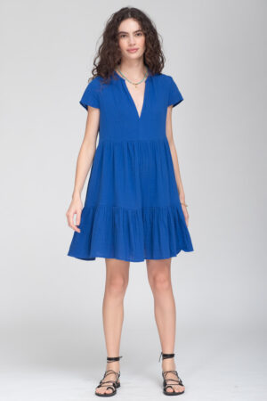 DAHLIA DRESS 1281.88 CLASSIC BLUE