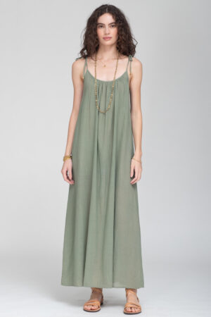 MIRANDA DRESS 4270.77 OLIVE GREEN